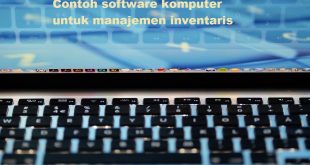 Contoh software komputer untuk manajemen inventaris